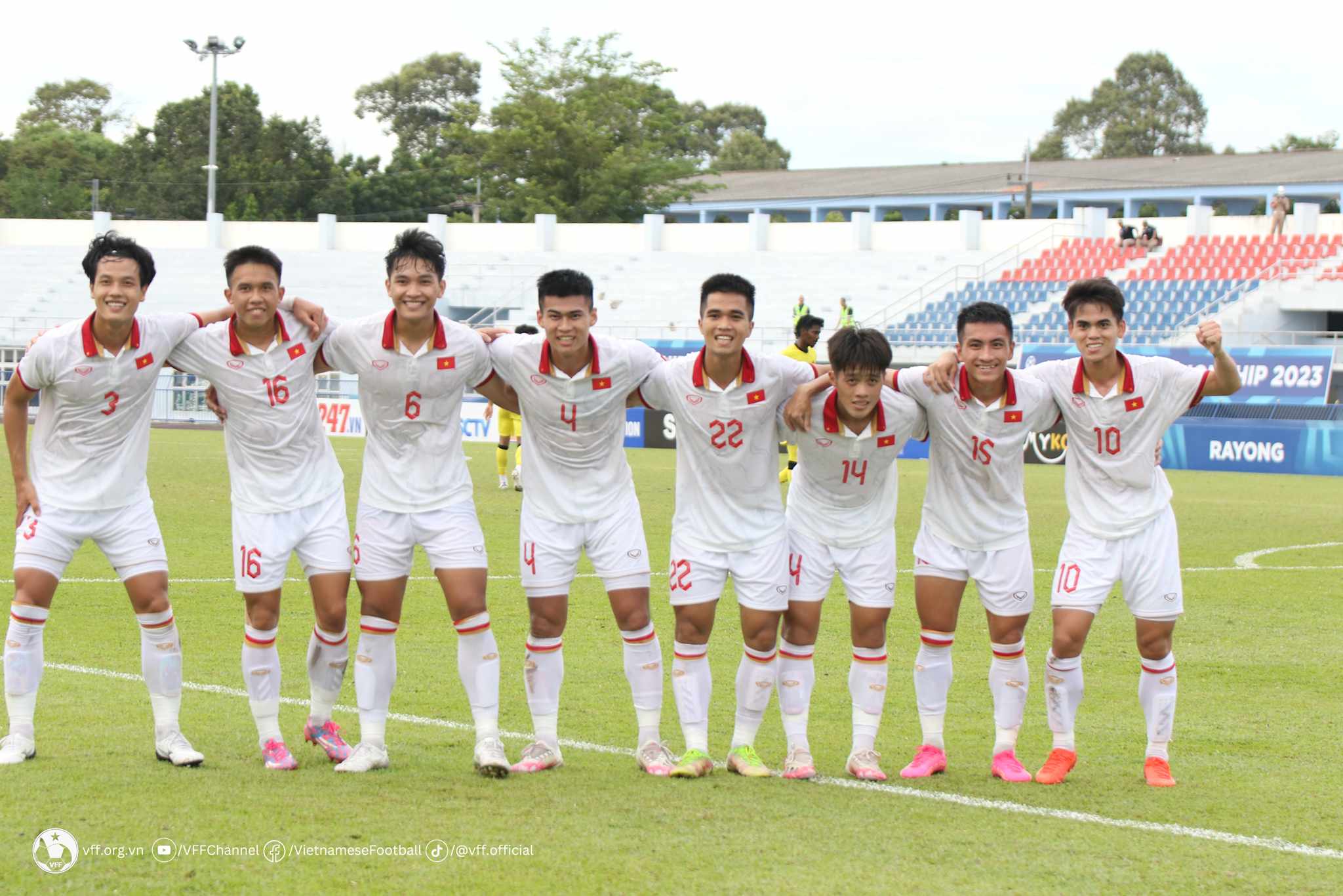 U23 Việt Nam vào chung kết U23 Đông Nam Á 2023 - Ảnh: VFF 