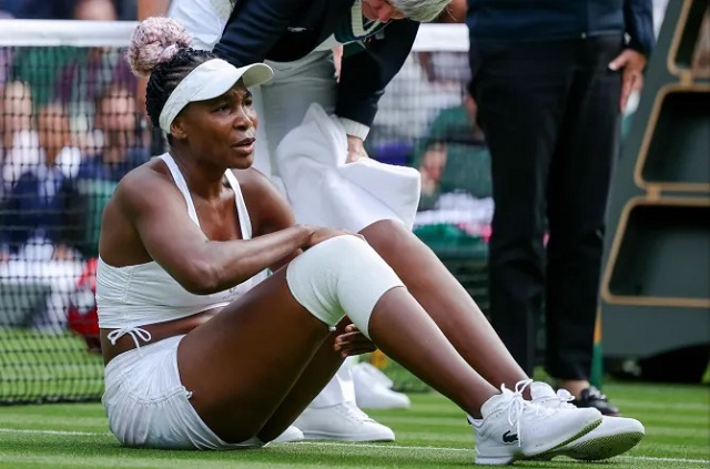 Venus Williams dừng bước ngay vòng 1 Wimbledon vào tháng 7 vừa qua