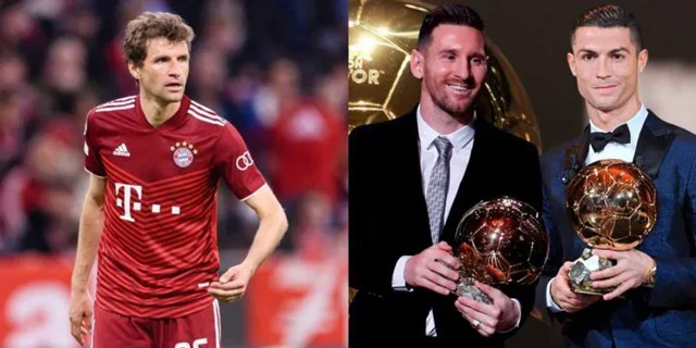 Thomas Muller đã chọn Messi là GOAT