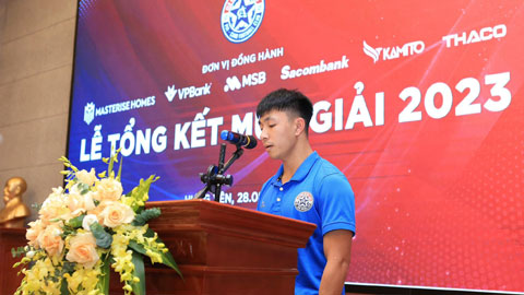 Tuyển thủ U23 Việt Nam đặt mục tiêu giúp PVF-CAND thăng hạng V.League