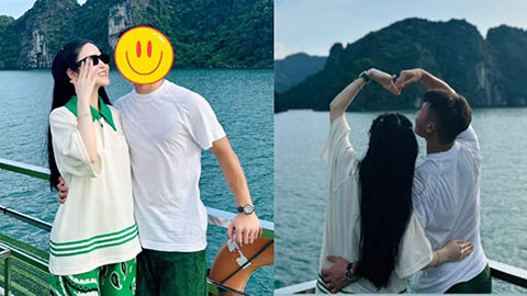 Quang Hải lần đầu tiên công khai đăng ảnh cùng bạn gái hot girl