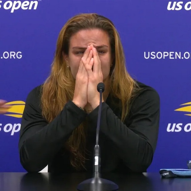 Maria Sakkari khóc sau thất bại tại vòng 1 Mỹ mở rộng 2023