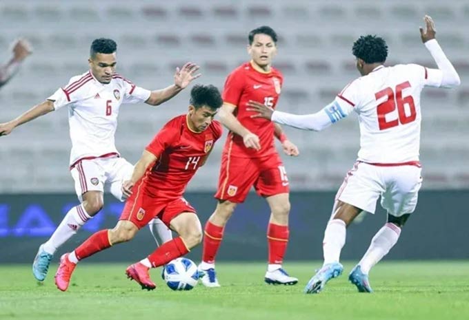 U23 Trung Quốc cầm hòa thành công U23 UAE 