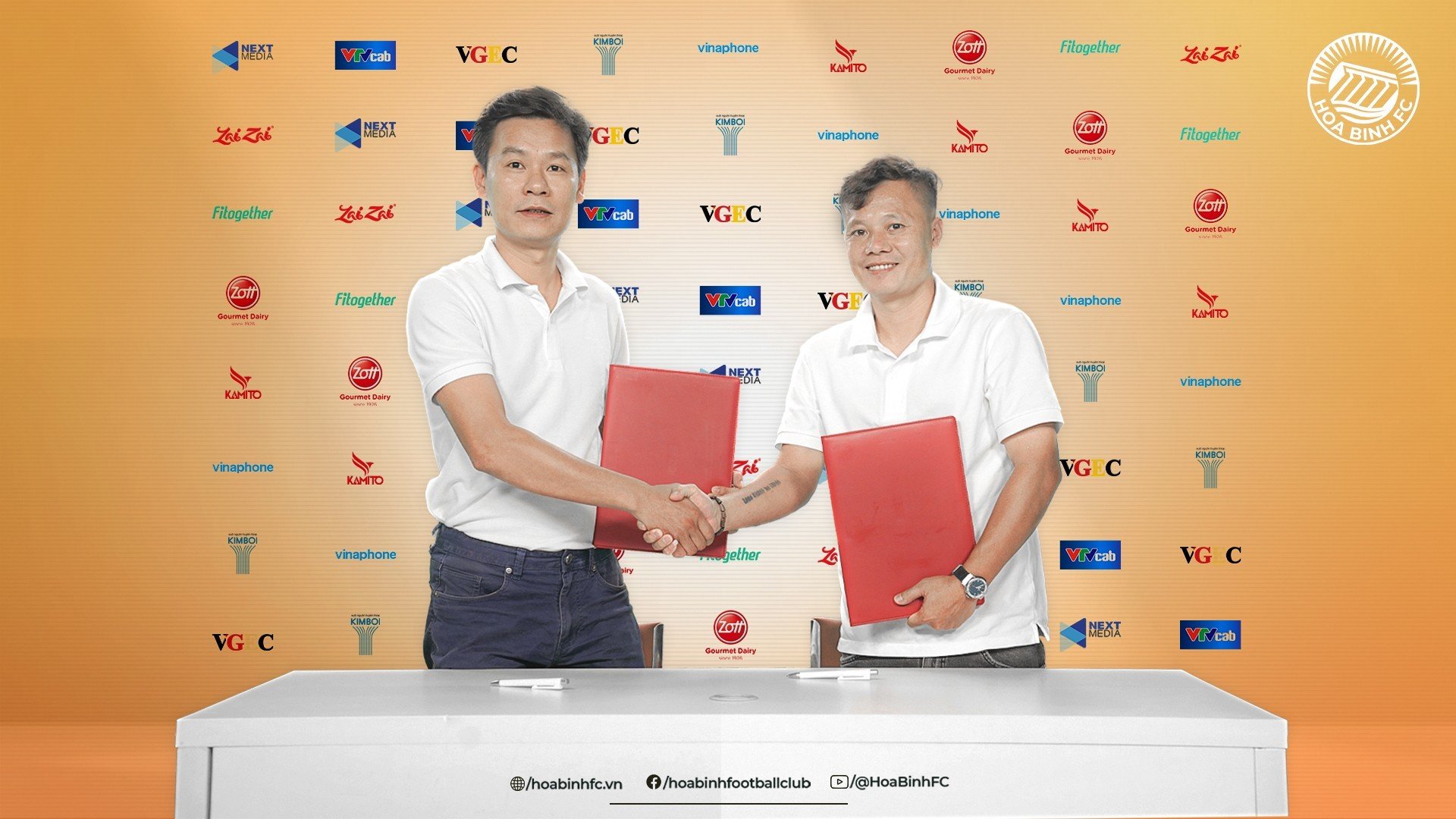 Thành Lương chính thức trở thành HLV trưởng Hòa Bình FC ở giải hạng Nhất QG 2023/2024 - Ảnh: HBFC 