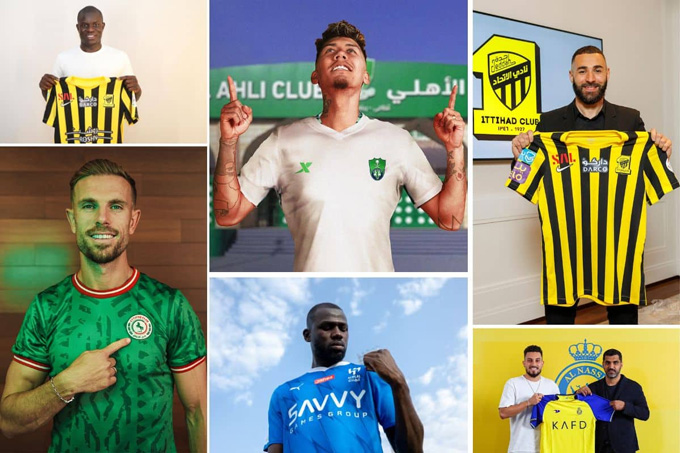 Saudi Pro League đã đón rất nhiều ngôi sao trong Hè 2023