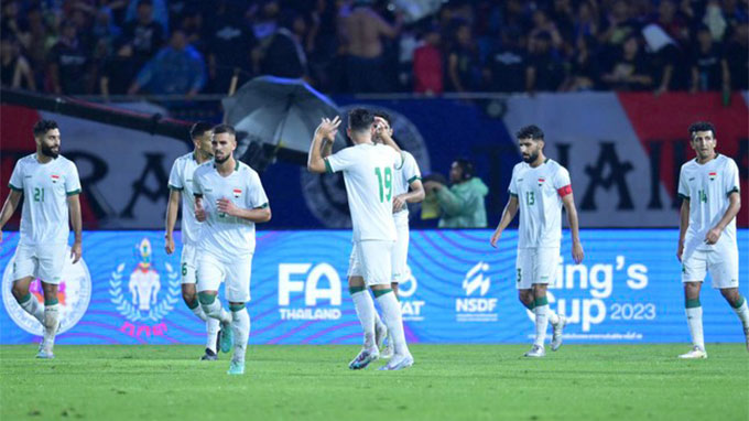 ĐT Iraq đã giành chức vô địch King's Cup 2023 khi đánh bại Thái Lan trên chấm phạt đền