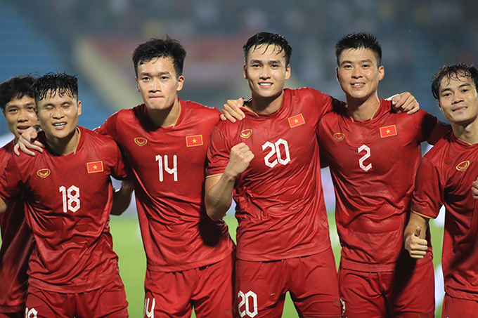 ĐT Việt Nam đánh bại Palestine ở dịp FIFA Days tháng 9. Ảnh: Phan Tùng