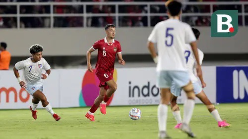 U23 Indonesia (áo đỏ) đã giành vé tham dự VCK U23 châu Á 2024. Ảnh: Bola