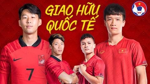 Chốt sân thi đấu của Việt Nam vs Hàn Quốc tháng 10, có Son Heung Min