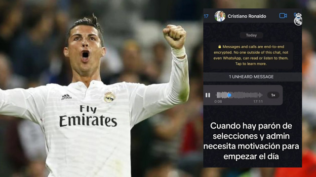Cristiano Ronaldo vừa được tái tạo giọng nói bằng AI 