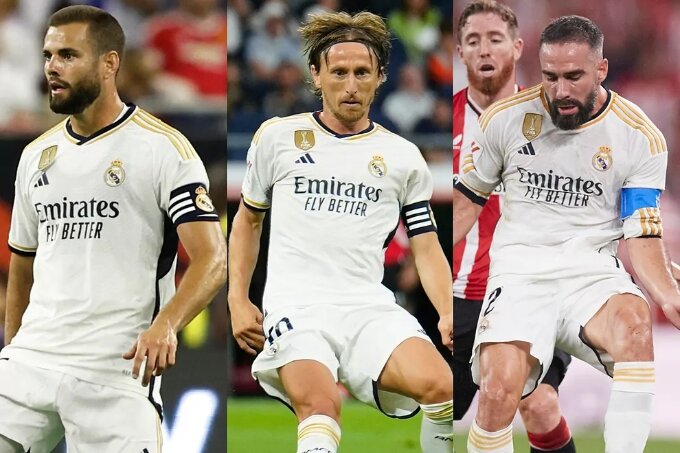 Băng đội trưởng của Real Madrid giờ cũng "lưu vong" qua nhiều cầu thủ.