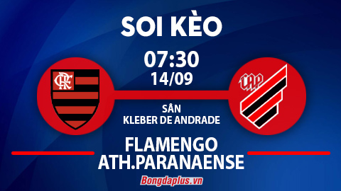 Soi kèo hot hôm nay 13/9: Chủ nhà thắng thắng kèo châu Á Internacional vs Sao Paulo; Xỉu góc chung cuộc trận Flamengo vs Paranaense