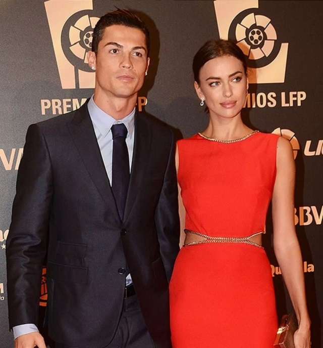 Irina Shayk và Ronaldo từng là một cặp đẹp đôi trong khoảng thời gian từ 2005 tới 2010