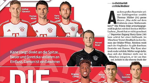 Kane thay Neuer trong ban cán sự Bayern