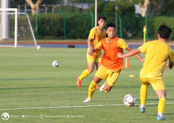 Các cầu thủ trẻ Olympic Việt Nam không gặp áp lực về thành tích khi tham dự ASIAD 2023