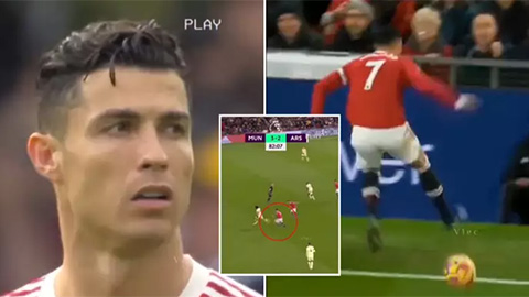 Video Ronaldo pressing điên cuồng ở MU gây bão mạng