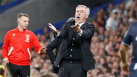 Ancelotti nói gì sau trận thắng nhọc Sociedad