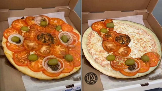 Messi bị chế nhạo đủ đường vì bánh pizza “quái dị”