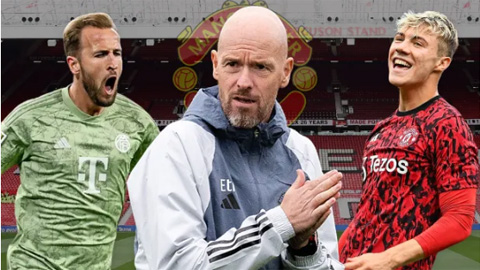 Ten Hag: 'Tôi chẳng hối tiếc khi chọn Hojlund, không mua Kane'