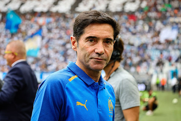 Marcelino và các trợ lý của ông đã rời Marseille