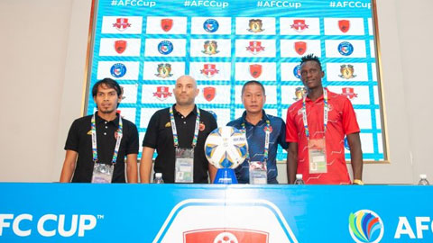 HLV Chu Đình Nghiêm muốn cùng Hải Phòng lần đầu tiên làm điều này ở AFC Cup