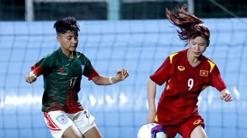 U17 nữ Việt Nam giành 3 điểm đầu tiên tại vòng loại 2 giải U17 nữ châu Á 2024