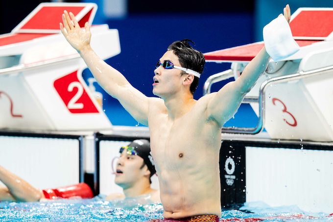Shun Wang - một ngôi sao mới của bơi lội Trung Quốc