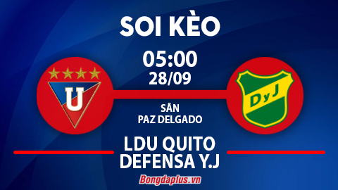 Soi kèo hot sáng 28/9: Khách thắng kèo châu Á trận LDU Quito vs Defensa; Sao Paulo đè góc hiệp 1 trận Sao Paulo vs Coritiba