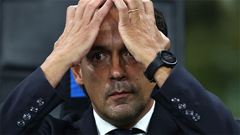 Simone Inzaghi: 'Inter suy sụp sau bàn thua đẳng cấp thế giới'