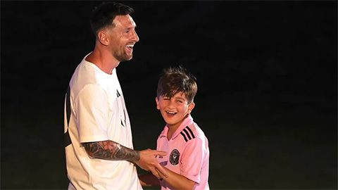 Con trai Messi đã có số áo ở Inter Miami