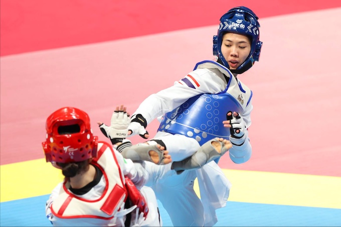 Thái Lan hiện đang rất mạnh ở môn taekwondo, thậm chí họ lấy vàng Olympic