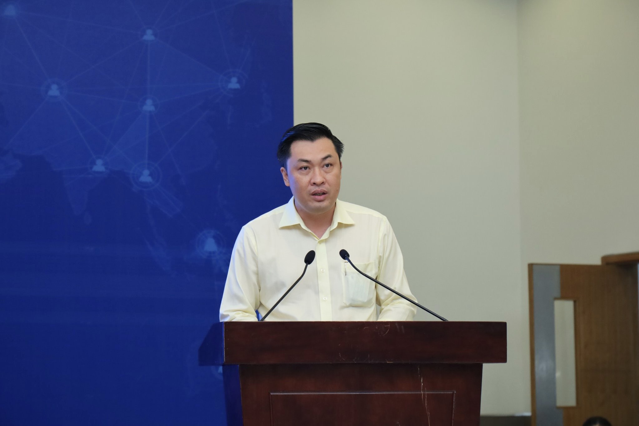 Ông Cao Văn Chóng – PGĐ Sở VHTTDL tỉnh Bình Dương phát biểu chỉ đạo tại Đại hội