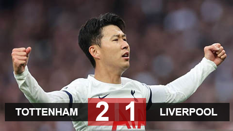 Kết quả Tottenham 2-1 Liverpool: Bị 2 thẻ đỏ và Matip đốt lưới, Liverpool thua tức tưởi