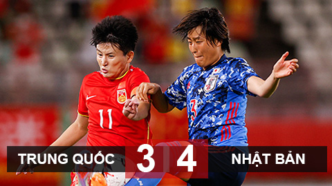 Kết quả Trung Quốc 3-4 Nhật Bản: Trung Quốc tan mộng Huy chương Vàng bóng đá nữ ASIAD 2023