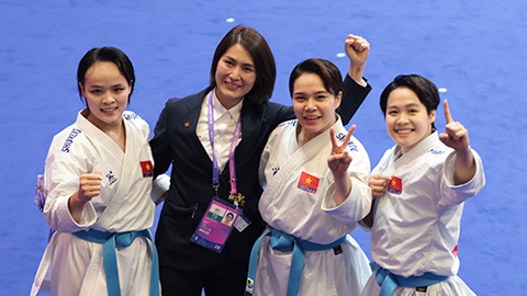 Karate mang về Huy chương Vàng thứ 3 cho Đoàn Việt Nam tại ASIAD 2023 