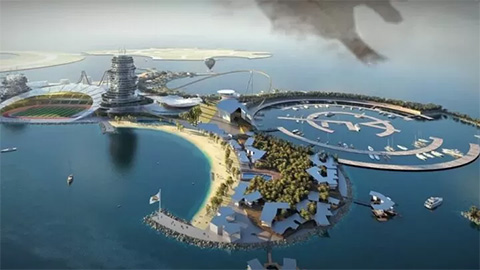 Phác thảo Đảo nghỉ dưỡng của Real Madrid tại Dubai