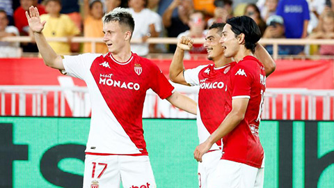 Bỏ xa PSG 5 điểm, Monaco độc chiếm ngôi đầu Ligue 1