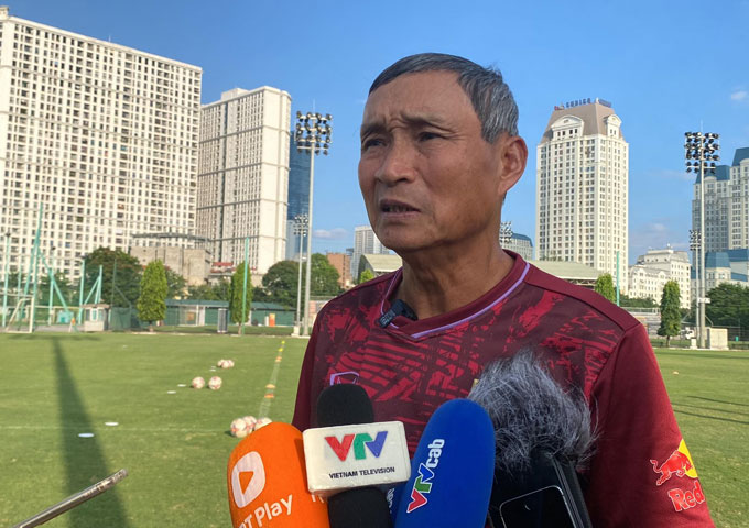 HLV Mai Đức Chung hy vọng CĐV Việt Nam không nên đặt quá nhiều kỳ vọng thắng thua ở các trận giao hữu