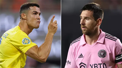Inter Miami của Messi 'ngửi khói' Al Nassr của Ronaldo