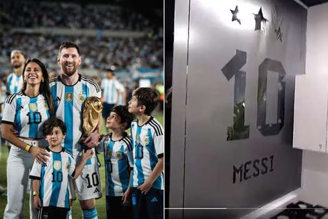  Messi nhận món quà bất ngờ từ River Plate