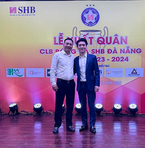 Cựu danh thủ Triệu Quang Hà và ông Đỗ Quang Vinh kỳ vọng SHB Đà Nẵng sẽ sớm lấy lại vị thế trên bản đồ bóng đá Việt