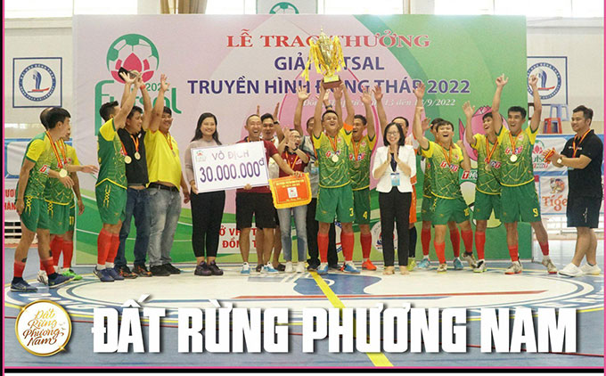 CLB Phúc Đạo Diễn lên ngôi vô địch năm 2022 sẽ được đổi tên thành CLB Đất rừng phương Nam