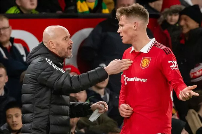 Ten Hag đã thay đổi thái độ với McTominay