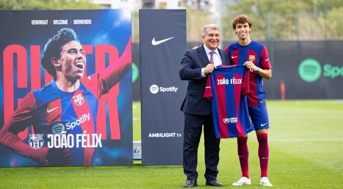 Barca đã quyết định giữ lại Joao Felix sau khi hợp đồng cho mượn hiện tại kết thúc.