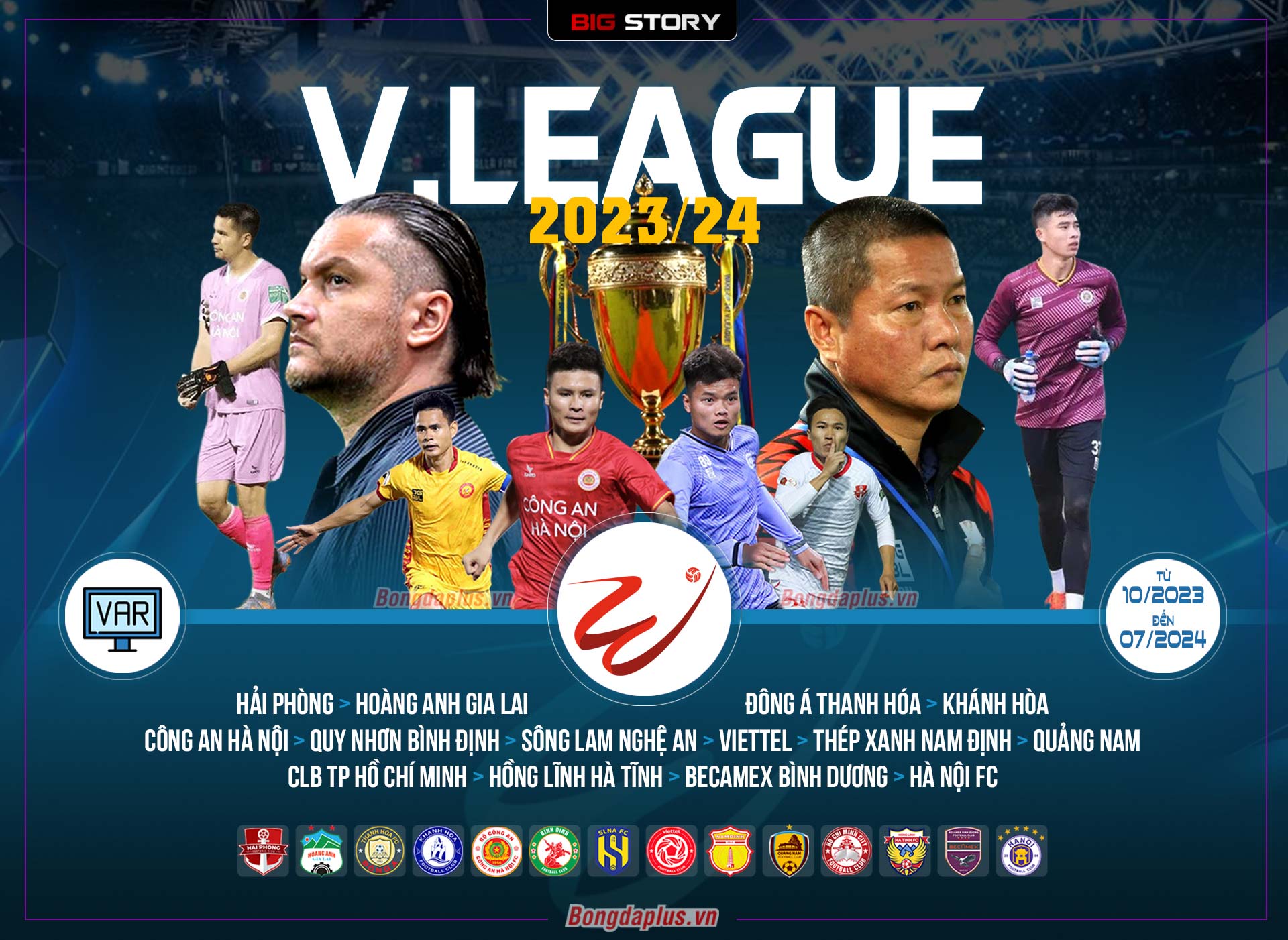 V.League 2023/24 có gì đặc biệt? Bongdaplus.vn