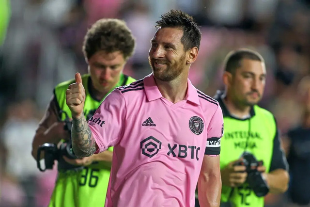 Messi vô đối trên BXH tiền lương tại MLS