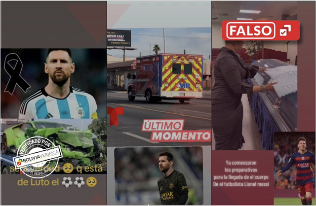 3 đoạn video clip đưa thông tin sai sự thật về Messi