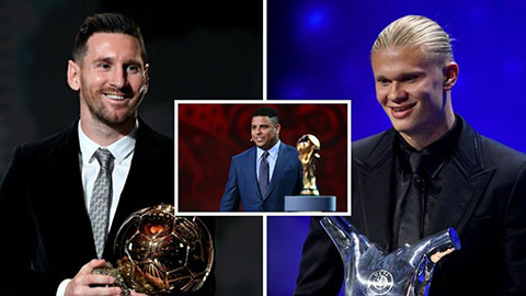 Ronaldo 'béo' chọn Messi hay Haaland giành Quả Bóng Vàng 2023?