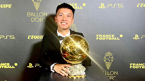Đỗ Kim Phúc, người Việt Nam hiếm hoi tham dự lễ trao giải Quả bóng Vàng cho Messi 