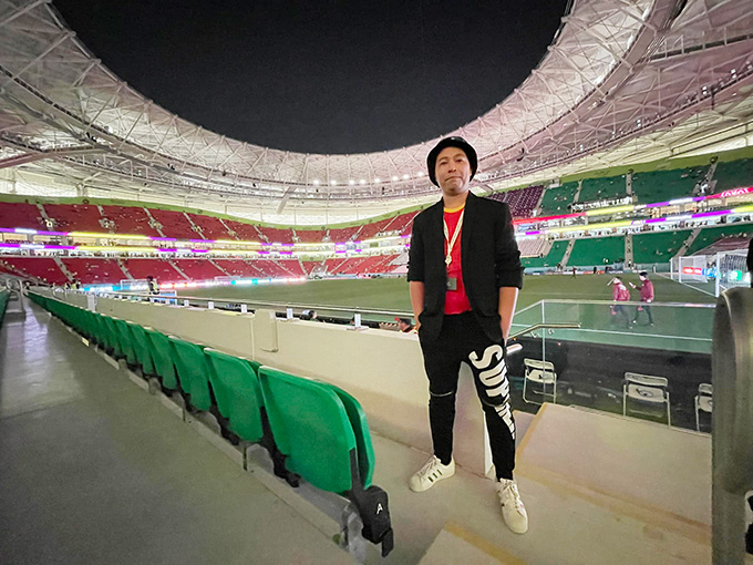 Youtuber Vũ Mạnh Tuyền và trải nghiệm không thể nào quên tại World Cup 2022.